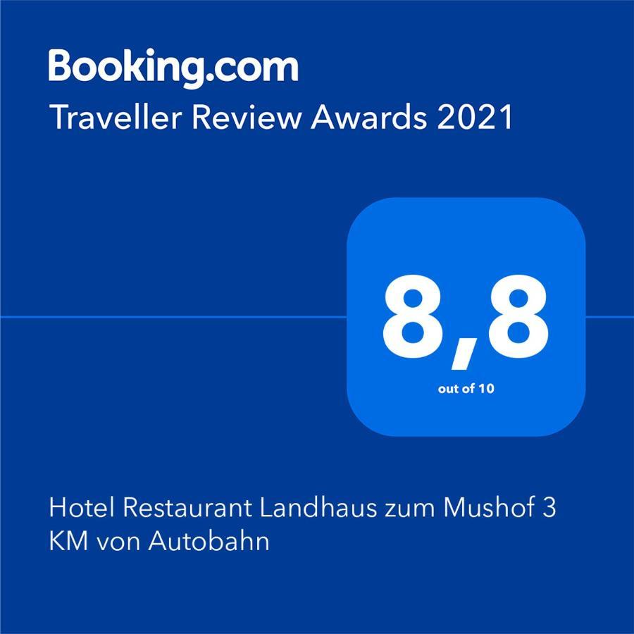 Landhaus Zum Mushof Hotel Wethen 외부 사진